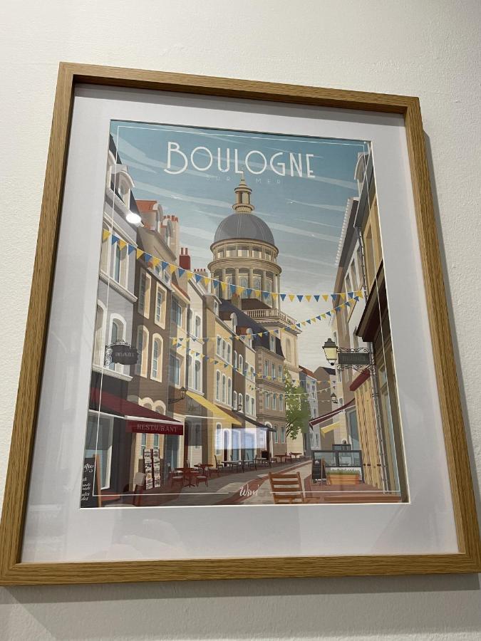 Au Jardin De La Basilique Daire Boulogne-sur-Mer Dış mekan fotoğraf