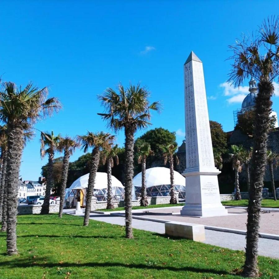 Au Jardin De La Basilique Daire Boulogne-sur-Mer Dış mekan fotoğraf